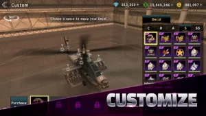 Gunship Battle MOD APK v.2.8.21 3D Unlimited Money & Guns 4