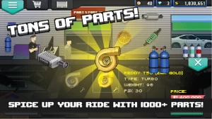 Pixel Car Racer Mod Apk (Unlimited Money, Supercars) 2
