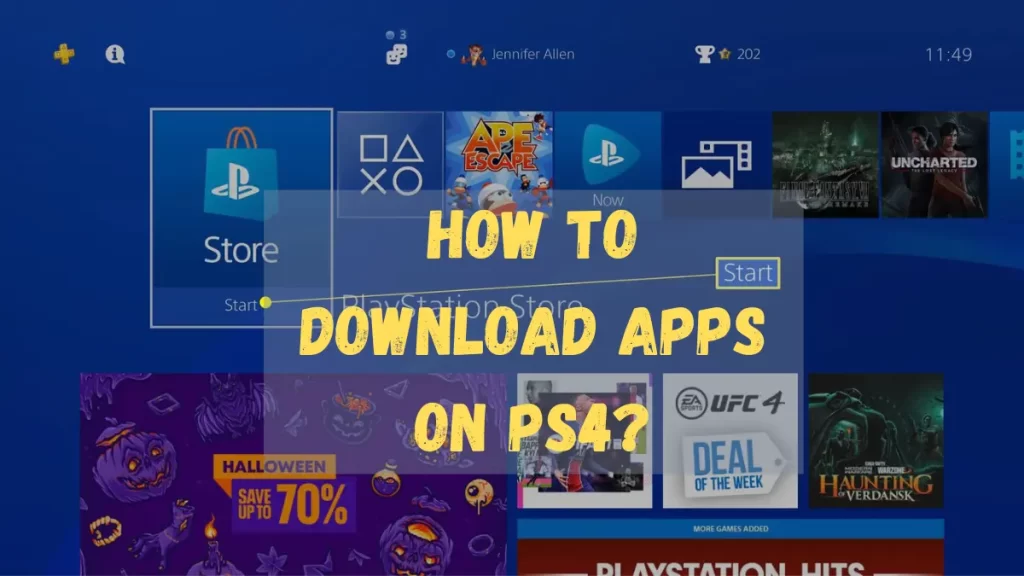 How to Download Apps on PS4